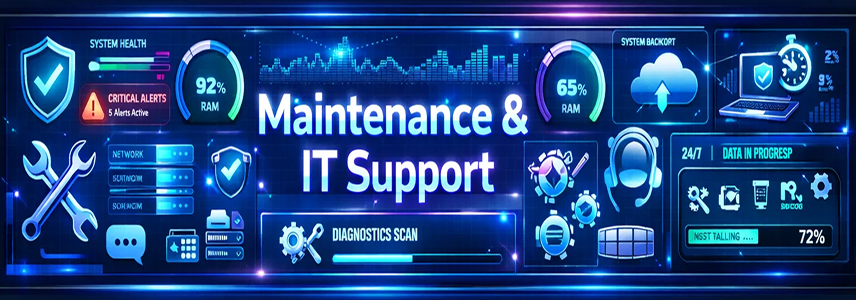 Offshore Maintenance & IT Support service